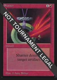 Shatter (IE) - International Edition - Magic: The Gathering card