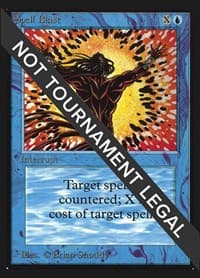 Spell Blast (IE) - International Edition - Magic: The Gathering card