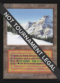 Taiga (IE) - International Edition - Magic: The Gathering card