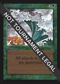 Tsunami (IE) - International Edition - Magic: The Gathering card