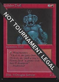 Uthden Troll (IE) - International Edition - Magic: The Gathering card