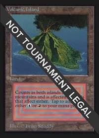 Volcanic Island (IE) - International Edition - Magic: The Gathering card