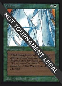 Wall of Ice (IE) - International Edition - Magic: The Gathering card