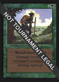 Wanderlust (IE) - International Edition - Magic: The Gathering card