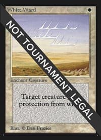 White Ward (IE) - International Edition - Magic: The Gathering card