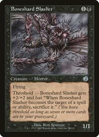 Boneshard Slasher - Torment - Magic: The Gathering card