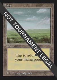 Plains (C) (IE) - International Edition - Magic: The Gathering card