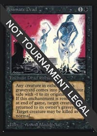 Animate Dead (CE) - Collector's Edition - Magic: The Gathering card