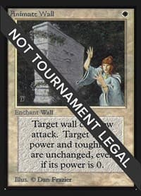 Animate Wall (CE) - Collector's Edition - Magic: The Gathering card