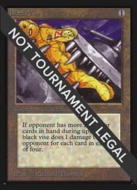 Black Vise (CE) - Collector's Edition - Magic: The Gathering card