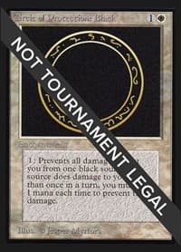 Circle of Protection: Black (CE) - Collector's Edition - Magic: The Gathering card