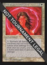 Circle of Protection: Red (CE) - Collector's Edition - Magic: The Gathering card