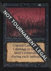 Cursed Land (CE) - Collector's Edition - Magic: The Gathering card