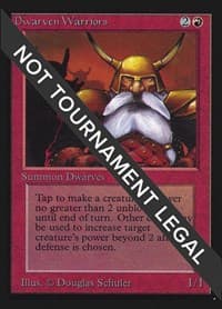 Dwarven Warriors (CE) - Collector's Edition - Magic: The Gathering card