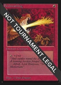 Firebreathing (CE) - Collector's Edition - Magic: The Gathering card