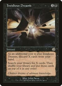 Insidious Dreams - Torment - Magic: The Gathering card
