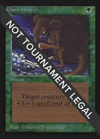 Giant Growth (CE) - Collector's Edition - Magic: The Gathering card