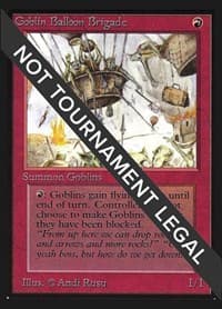 Goblin Balloon Brigade (CE) - Collector's Edition - Magic: The Gathering card