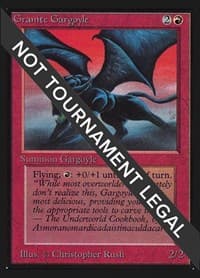 Granite Gargoyle (CE) - Collector's Edition - Magic: The Gathering card