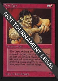 Gray Ogre (CE) - Collector's Edition - Magic: The Gathering card