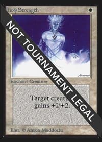 Holy Strength (CE) - Collector's Edition - Magic: The Gathering card