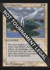 Island Sanctuary (CE) - Collector's Edition - Magic: The Gathering card