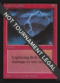 Lightning Bolt (CE) - Collector's Edition - Magic: The Gathering card