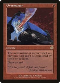 Overmaster - Torment - Magic: The Gathering card