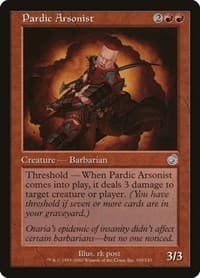 Pardic Arsonist - Torment - Magic: The Gathering card