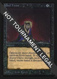 Mind Twist (CE) - Collector's Edition - Magic: The Gathering card