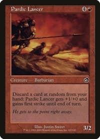Pardic Lancer - Torment - Magic: The Gathering card