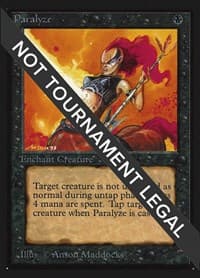 Paralyze (CE) - Collector's Edition - Magic: The Gathering card