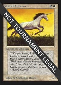 Pearled Unicorn (CE) - Collector's Edition - Magic: The Gathering card