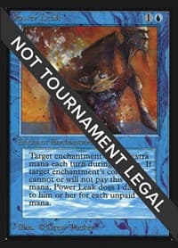 Power Leak (CE) - Collector's Edition - Magic: The Gathering card