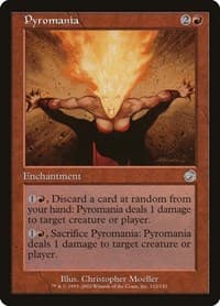 Pyromania - Torment - Magic: The Gathering card