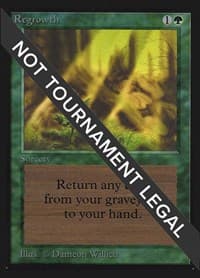 Regrowth (CE) - Collector's Edition - Magic: The Gathering card