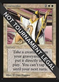 Resurrection (CE) - Collector's Edition - Magic: The Gathering card