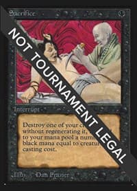 Sacrifice (CE) - Collector's Edition - Magic: The Gathering card