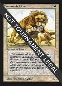 Savannah Lions (CE) - Collector's Edition - Magic: The Gathering card