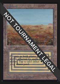 Scrubland (CE) - Collector's Edition - Magic: The Gathering card