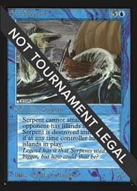 Sea Serpent (CE) - Collector's Edition - Magic: The Gathering card