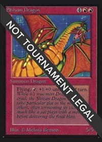 Shivan Dragon (CE) - Collector's Edition - Magic: The Gathering card