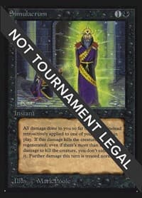 Simulacrum (CE) - Collector's Edition - Magic: The Gathering card