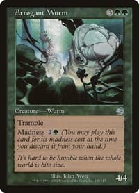 Arrogant Wurm - Torment - Magic: The Gathering card