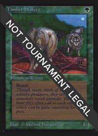 Timber Wolves (CE) - Collector's Edition - Magic: The Gathering card