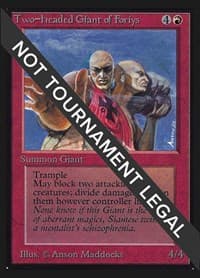 Two-Headed Giant of Foriys (CE) - Collector's Edition - Magic: The Gathering card