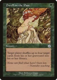 Dwell on the Past - Torment - Magic: The Gathering card