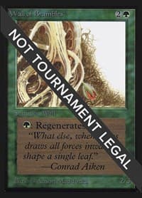 Wall of Brambles (CE) - Collector's Edition - Magic: The Gathering card