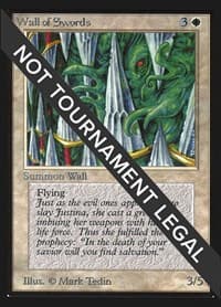 Wall of Swords (CE) - Collector's Edition - Magic: The Gathering card