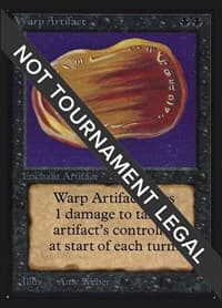 Warp Artifact (CE) - Collector's Edition - Magic: The Gathering card